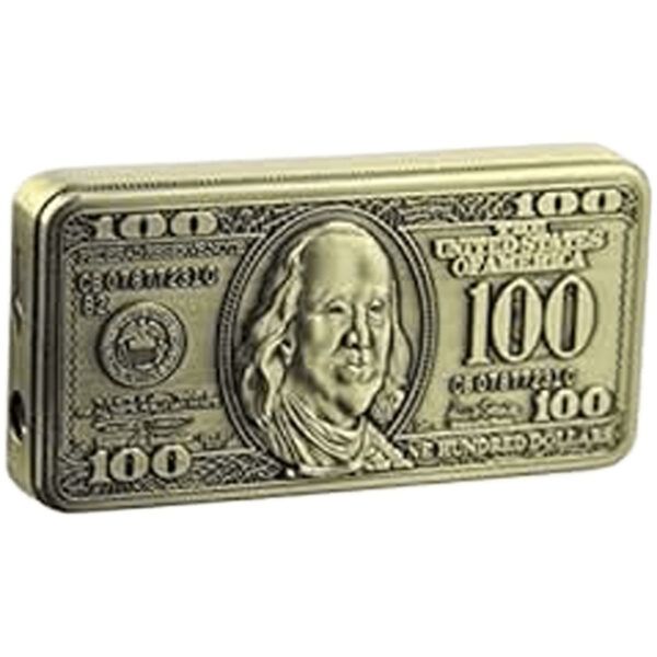 Gas Feuerzeug - 100 Dollar Schein