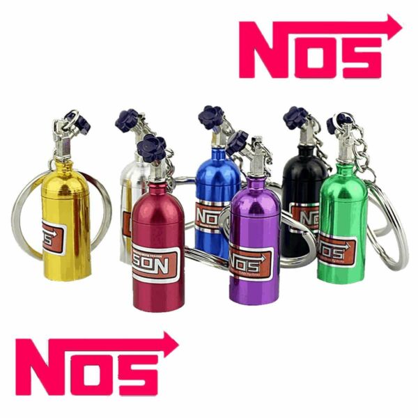 Schlüsselanhänger - NOS Nitrogen Flasche