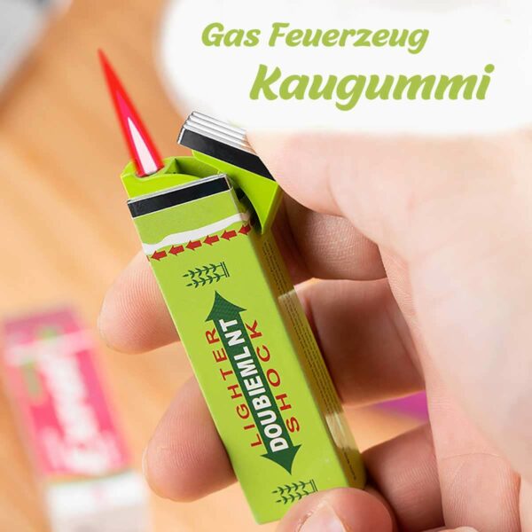 Feuerzeug - Kaugummi Wrigleys