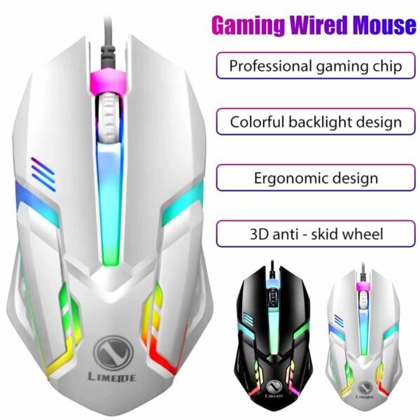 Wired Computer Maus - S1 E-Sports Gaming Maus