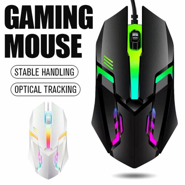 Wired Computer Maus - P 10 Glowing Gaming Maus