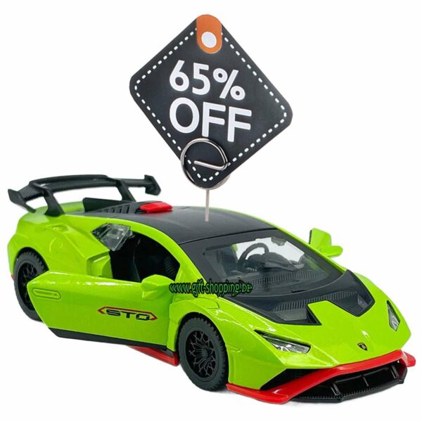 Premium Kartenhalter - Lamborghini Huracan STO giftgrün