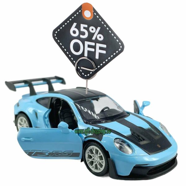 Premium Kartenhalter - Porsche 911 GT3 RS hellblau