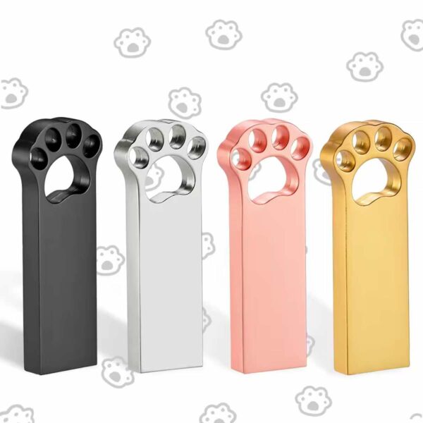 USB Speicherstick - Bärentatze (Metall) 16 GB