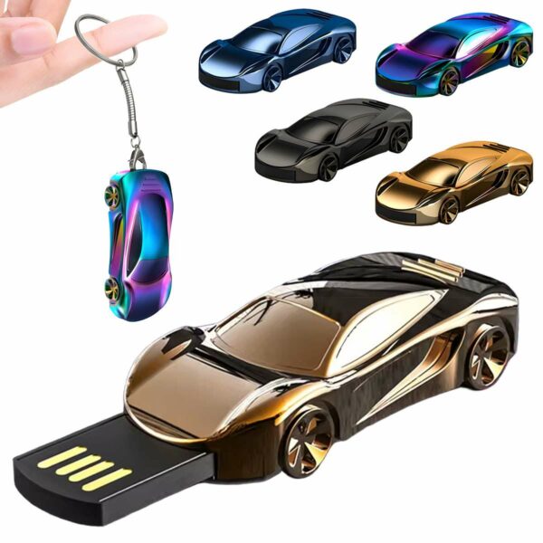 USB Speicherstick - Sportwagen (Metall) 16 GB